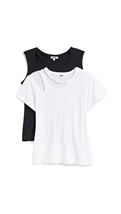 LNA The Not So Basic Tank & Tee 2 Pack