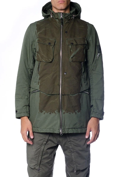 Stone Island Shadow Project Laser Engraved David-tc Parka Single