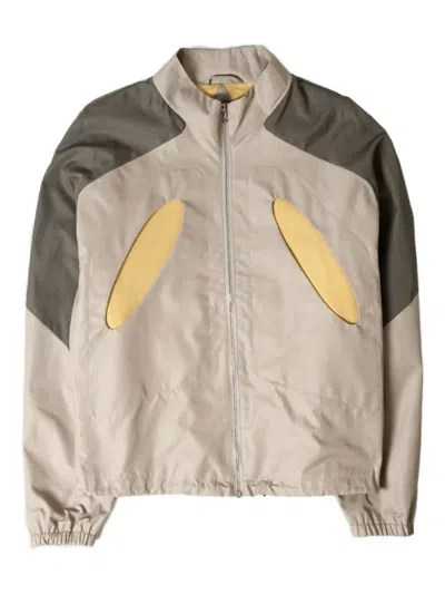 _J.L-A.L_ APERTURE PANELLED ZIP-FRONT JACKET