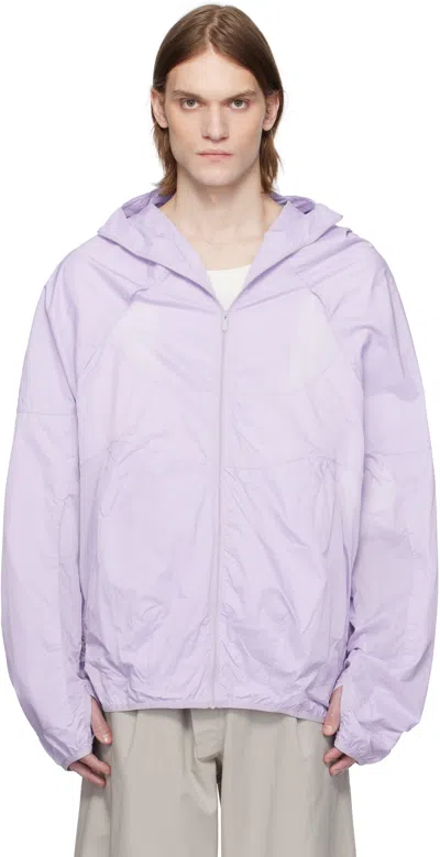 A. A. SPECTRUM PURPLE HAZMA SHELL JACKET