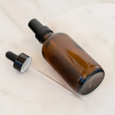 A BAR ABOVE A BAR ABOVE COCKTAIL ATOMIZER & EYE DROPPER SPRAY BOTTLE SET, 4 OZ BROWN