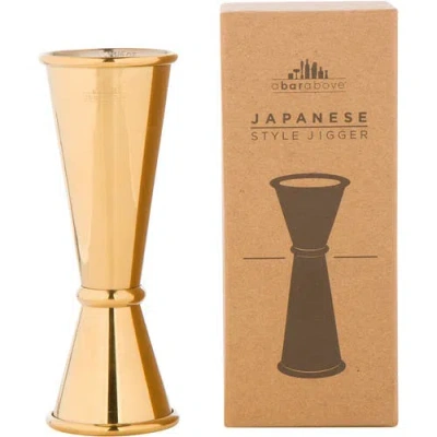 A BAR ABOVE A BAR ABOVE GOLD JAPANESE COCKTAIL JIGGER