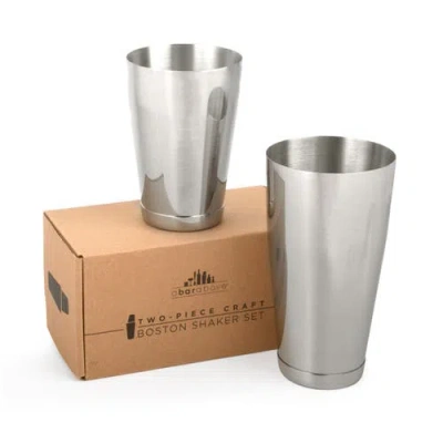 A BAR ABOVE A BAR ABOVE STAINLESS STEEL BAR SPOONS, COMBO SET OF 2