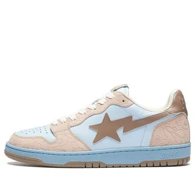 A BATHING APE A BATHING APE Bape Court Sta 'Beige Blue'