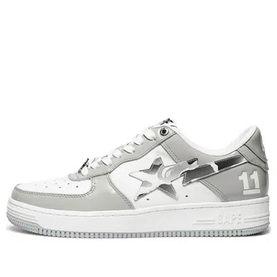 A BATHING APE A BATHING APE Bape Sta 'White Silver Grey'