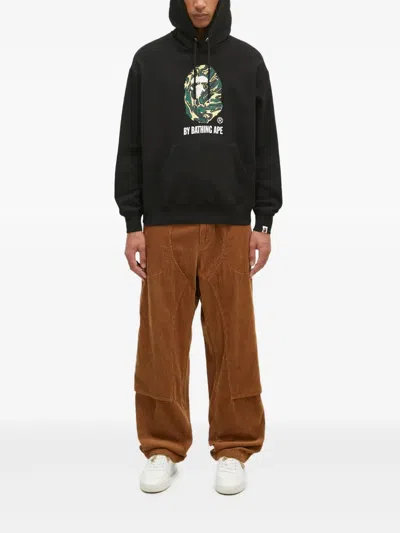 A BATHING APE CAMOUFLAGE-PRINT HOODIE