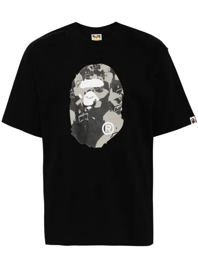 A BATHING APE GRAPHIC PRINT T-SHIRT