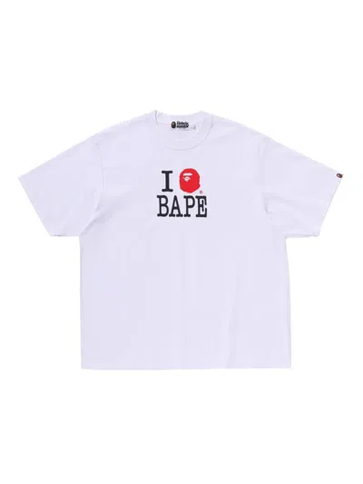 A BATHING APE GRAPHIC-PRINT T-SHIRT