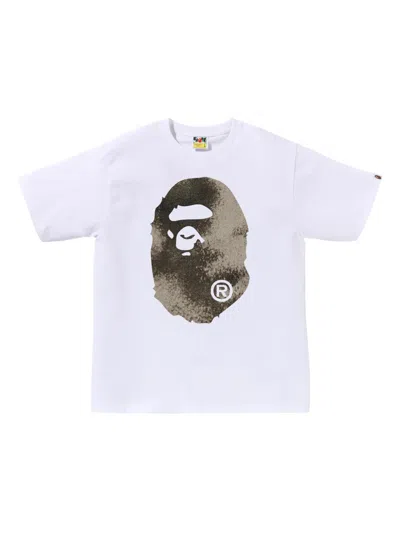A BATHING APE HEAD T-SHIRT