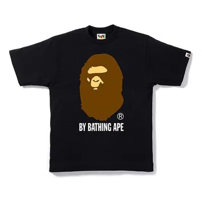 A BATHING APE A Bathing Ape Head Tee' Black Brown'