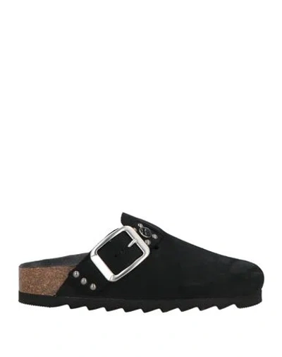 A CHOICE OF FREEDOM A CHOICE OF FREEDOM WOMAN MULES & CLOGS BLACK SIZE 8 LEATHER