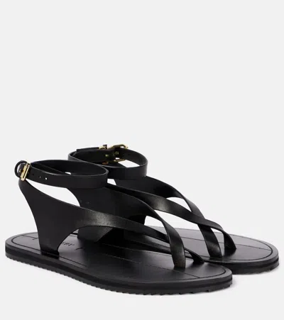 A.EMERY A. EMERY MILLAR LEATHER SANDALS