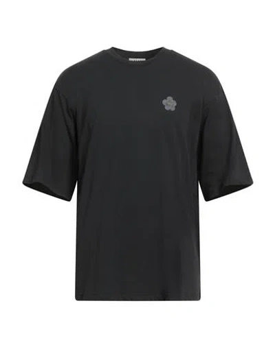 A PAPER KID A PAPER KID MAN T-SHIRT BLACK SIZE L COTTON