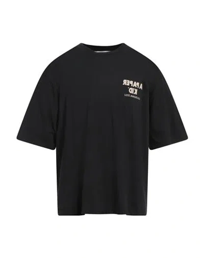 A PAPER KID A PAPER KID MAN T-SHIRT BLACK SIZE L COTTON