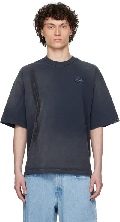 AAPE BY A BATHING APE BLACK FANCY MAIN T-SHIRT