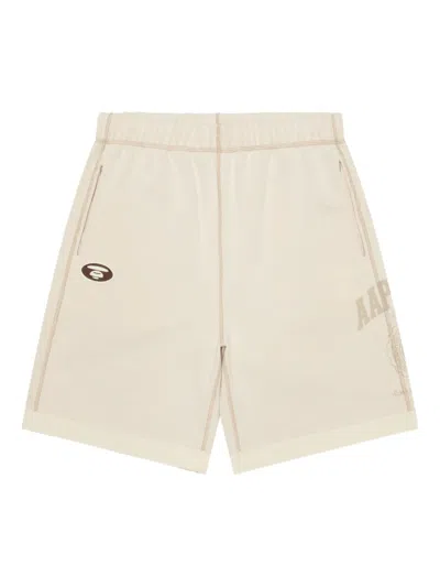 AAPE BY A BATHING APE GRAPHIC-PRINT TRACK SHORTS