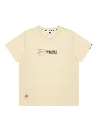AAPE BY A BATHING APE LOGO-PATCH T-SHIRT