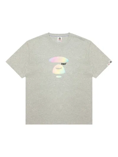 AAPE BY A BATHING APE LOGO-PRINT T-SHIRT