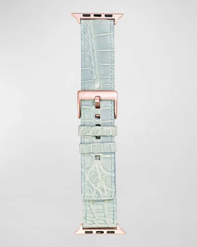 ABAS CLASSIC ALLIGATOR APPLE WATCH BAND