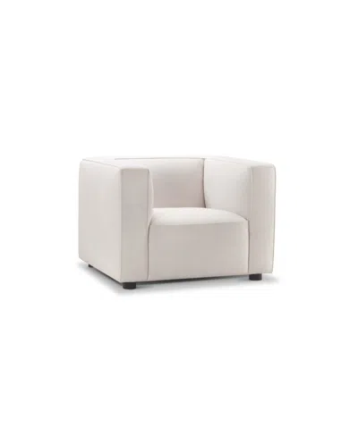 ABBYSON LIVING KYLE 42" STAIN-RESISTANT FABRIC CHAIR