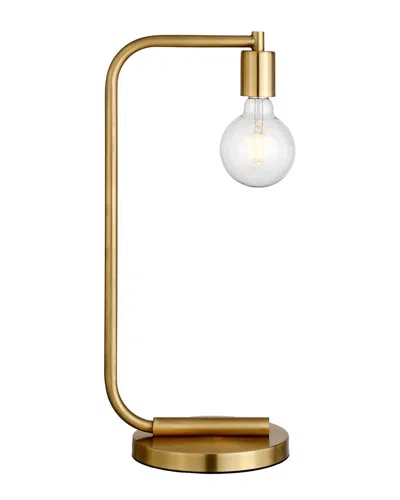 ABRAHAM + IVY ABRAHAM + IVY MORGAN BRASS FINISH ARC TABLE LAMP