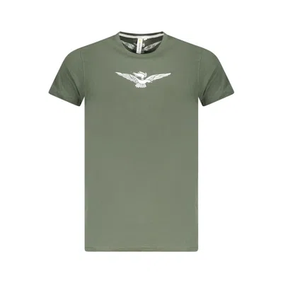 ACCADEMIA MILITARE GREEN COTTON T-SHIRT