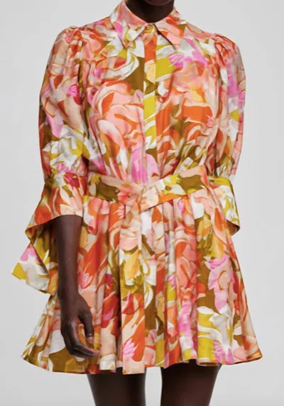 ACLER HENDRIX DRESS IN PINK BOUQUET