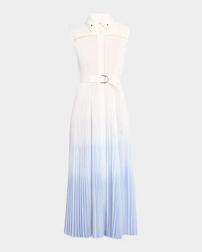ACLER NORTHELLA SLEEVELESS PLEATED MIDI DRESS