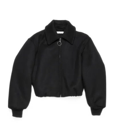 ACNE STUDIOS ACNE STUDIOS ZIP-UP LONG-SLEEVED BOMBER JACKET