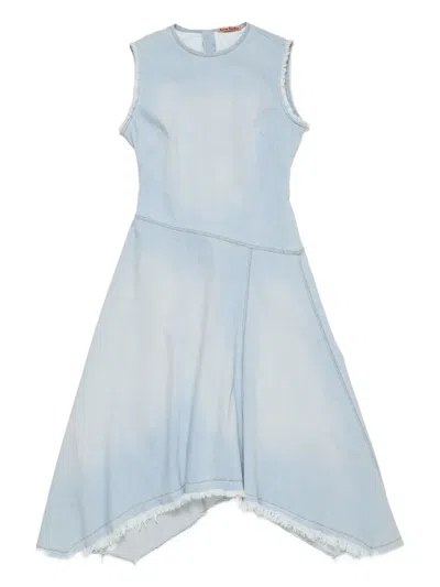 ACNE STUDIOS ASYMMETRIC DENIM DRESS