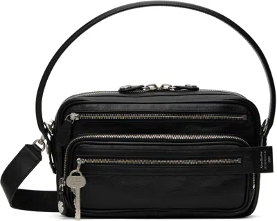 ACNE STUDIOS BLACK CAMERO PARTY SHOULDER BAG