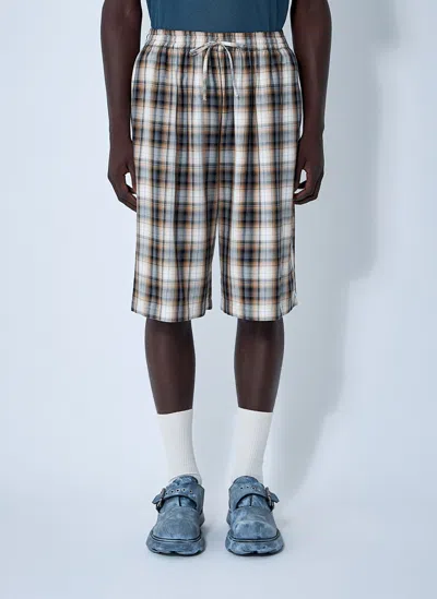 ACNE STUDIOS CHECK SHORTS
