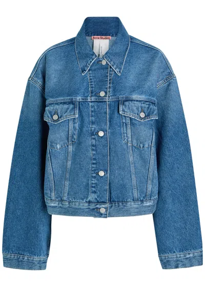 ACNE STUDIOS ACNE STUDIOS DARTED DENIM JACKET