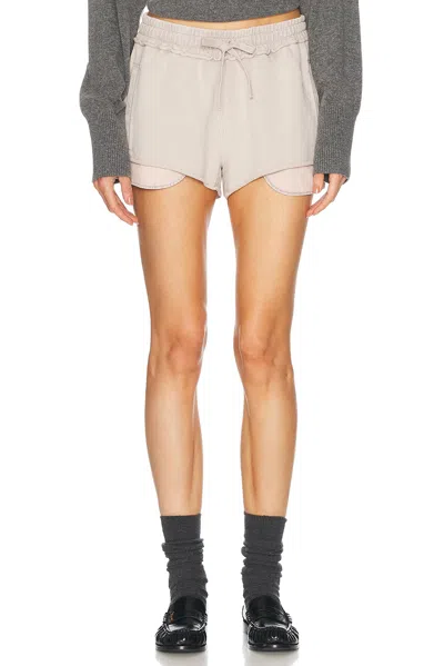 ACNE STUDIOS FONDO GOTHIC LOGO SHORT