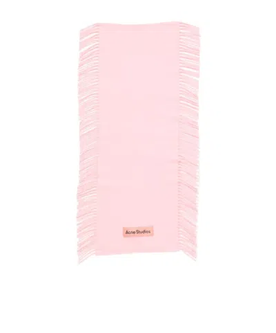 ACNE STUDIOS FRINGE WOOL SCARF