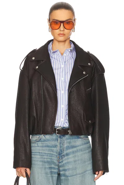 ACNE STUDIOS LISO LEATHER JACKET