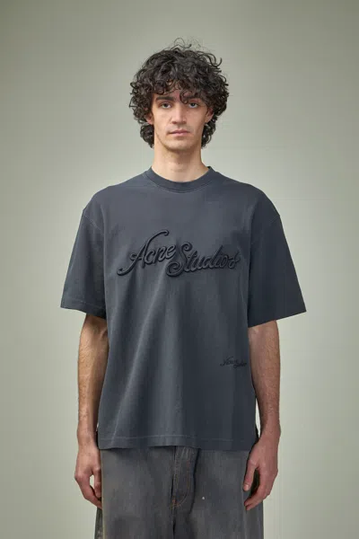 ACNE STUDIOS LOGO T-SHIRT - RELAXED FIT