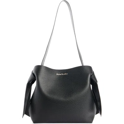 ACNE STUDIOS ACNE STUDIOS MIDI MUSUBI LEATHER SHOULDER BAG