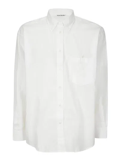 ACNE STUDIOS POPLIN TEXTURE SHIRT