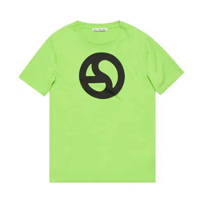 ACNE STUDIOS ACNE STUDIOS PRINTED T-SHIRT 'SHARP GREEN'