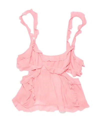 ACNE STUDIOS RUFFLED TANK TOP