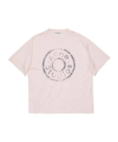 ACNE STUDIOS ACNE STUDIOS LOGO PRINTED CREWNECK T-SHIRT