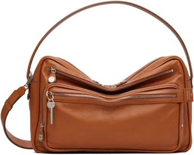 ACNE STUDIOS TAN CAMERO CAMERA SHOULDER BAG