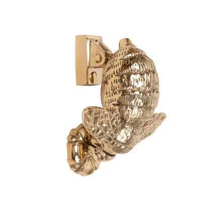 ADAMS & MACK GOLD BEE DOOR KNOCKER