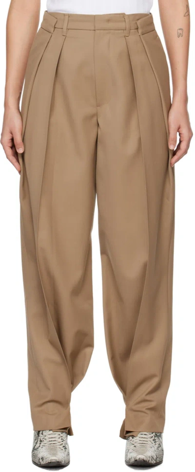 ADER ERROR BEIGE ANI TROUSERS