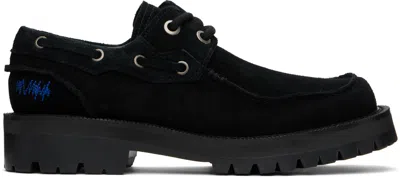 ADER ERROR BLACK CURVE BS01 BOAT SHOES
