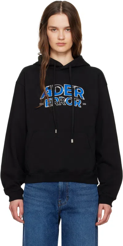 ADER ERROR BLACK EDCA PRODUCT. 39 HOODIE