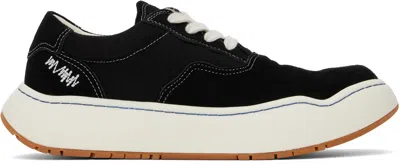 ADER ERROR BLACK LOG DIDE SNEAKERS