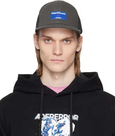 ADER ERROR BLACK SIG; 'SIGNIFICANT' TAG 01 CAP