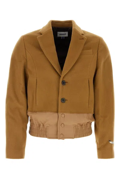 ADER ERROR CAMEL WOOL BLEND JACKET